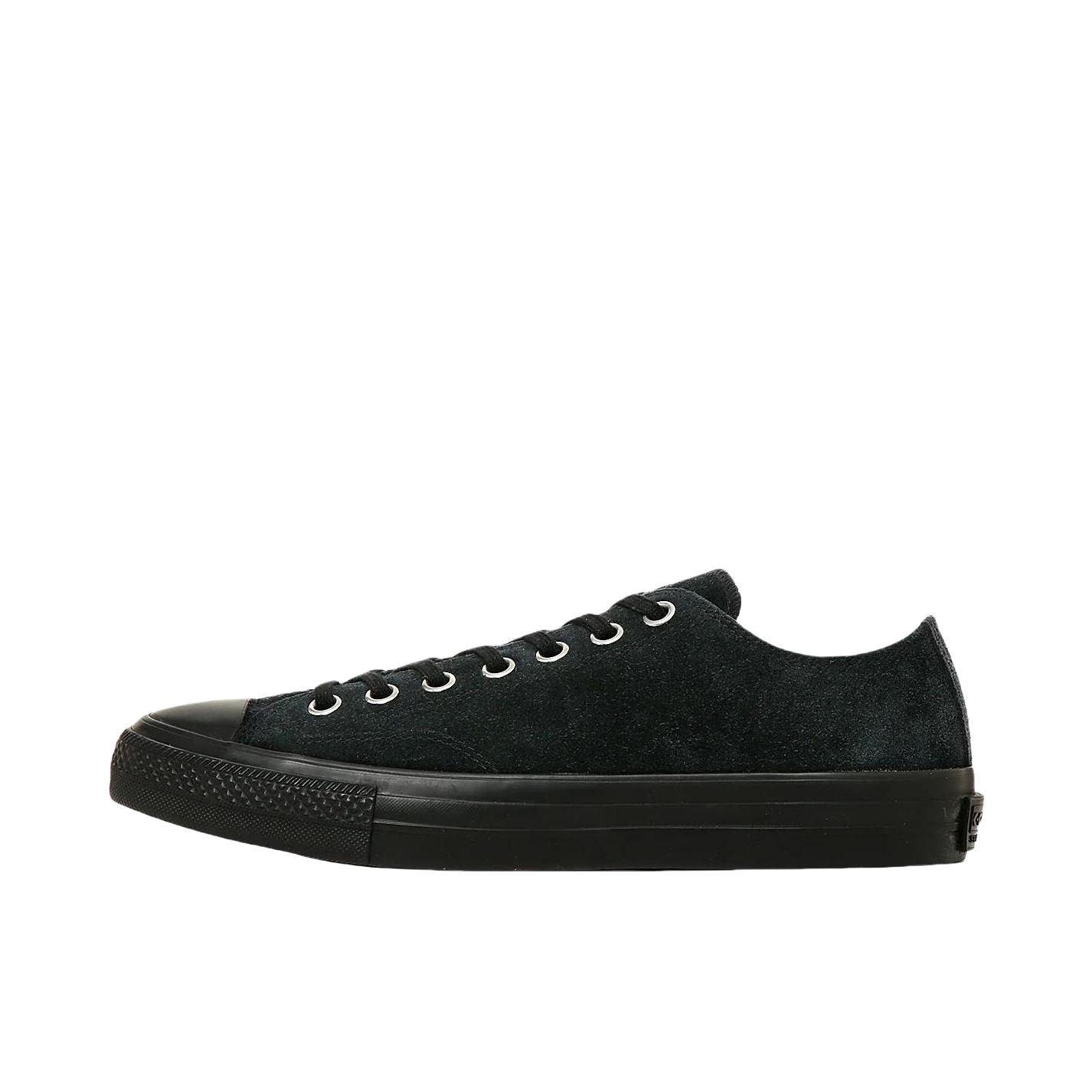 推荐商品：Converse/匡威 ALL STAR US 帆布鞋 舒适透气防滑耐磨薄底 墨黑色
