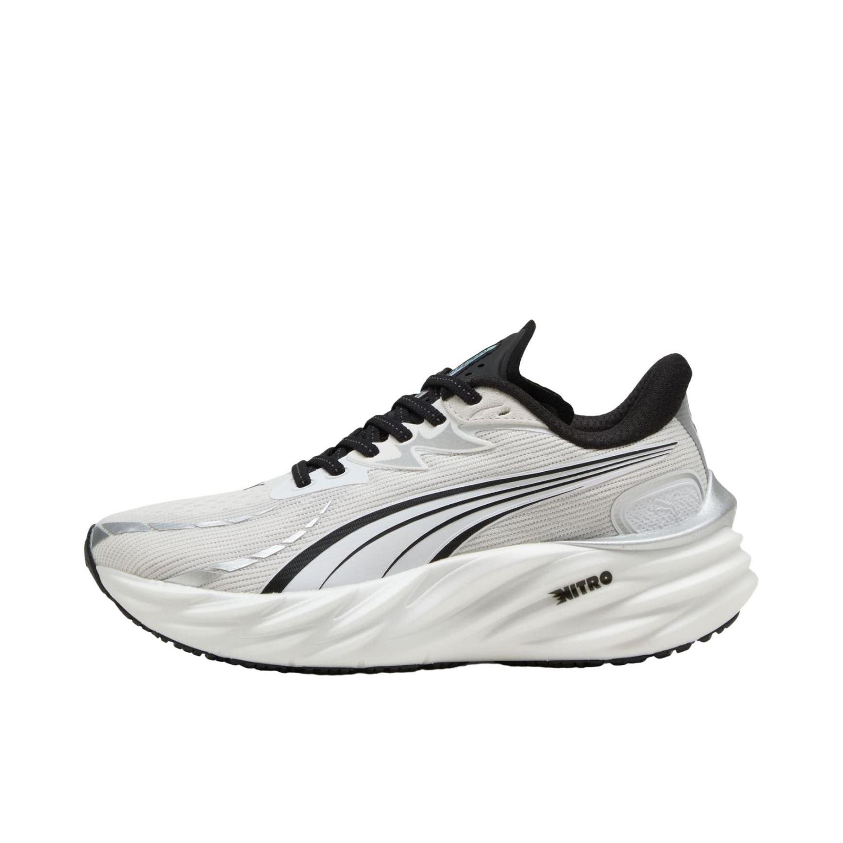 推荐商品：Puma/彪马 Velocity Nitro 4 跑鞋 透气减震回弹耐磨舒适 白色/黑色