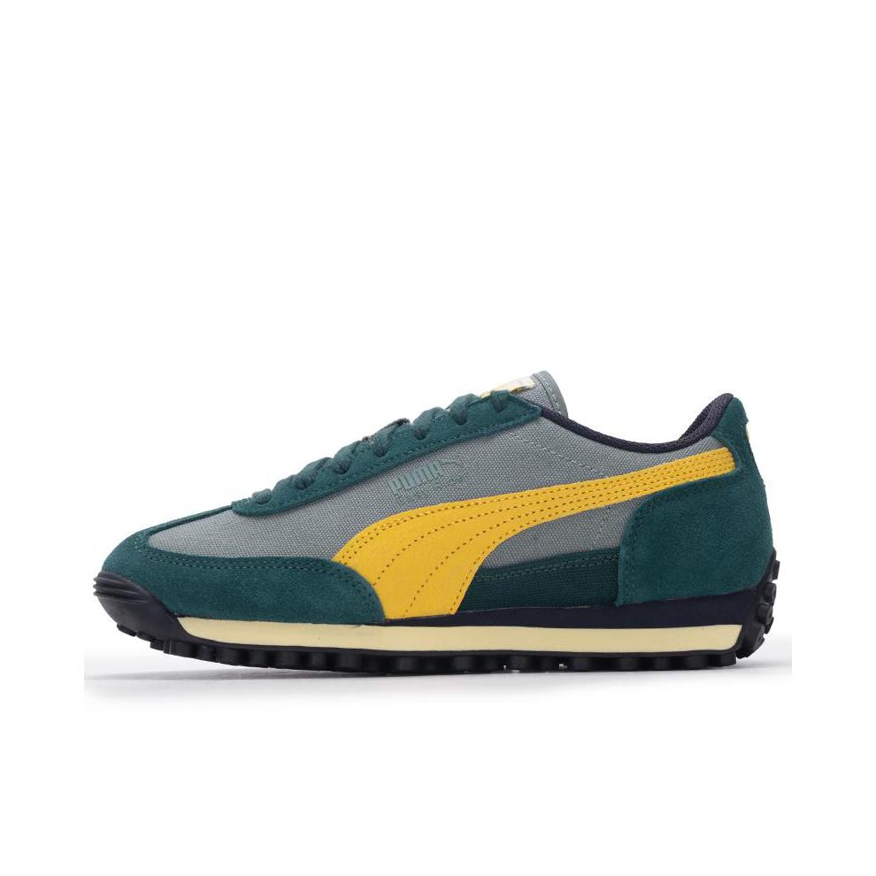 推荐商品：Puma/彪马 Easy Rider 防滑耐磨 减震 复古 轻便舒适 T头鞋 德训鞋 运动休闲鞋 灰色/绿色