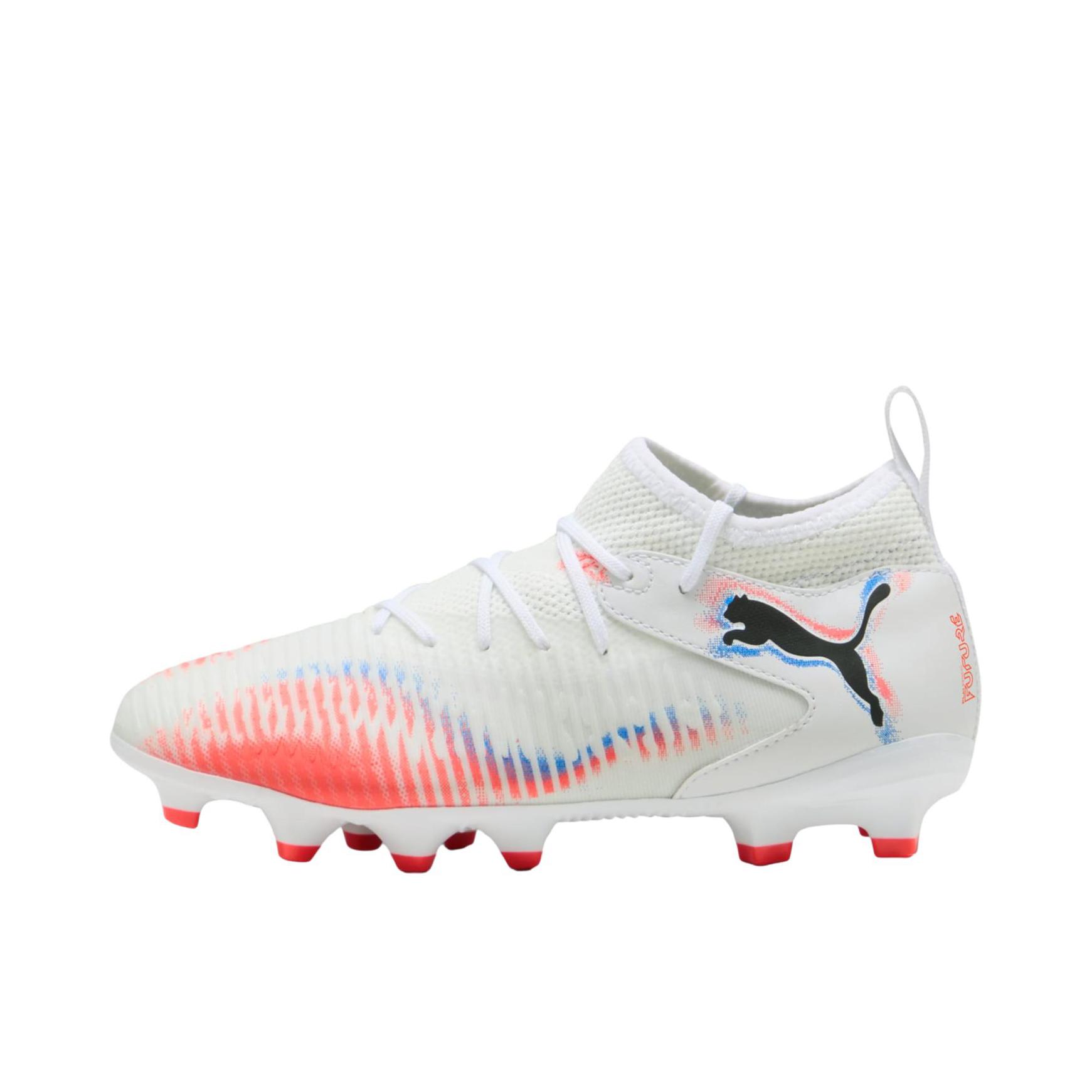 推荐商品：Puma/彪马 Future Ultimate 8 FG 顶级 长钉 人造草地 足球鞋 钉鞋 大童/白色/红色