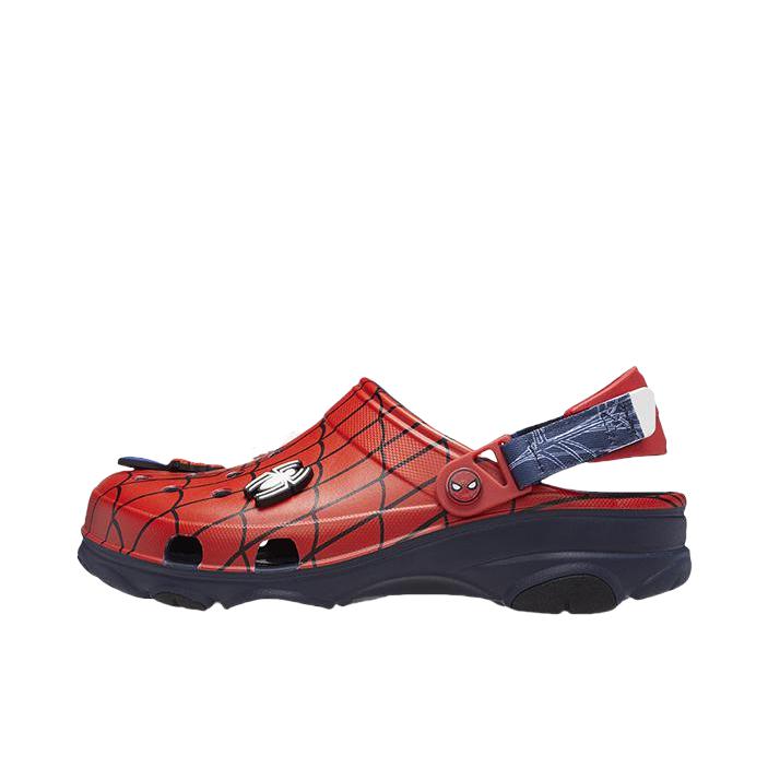 推荐商品：Crocs/卡骆驰 Classic All Terrain Clog 特林 经典 轻质 蜗轮 沙滩 圆头 防滑 套脚 全地形拖鞋 洞洞鞋 凉鞋 蜘蛛侠联名/红色