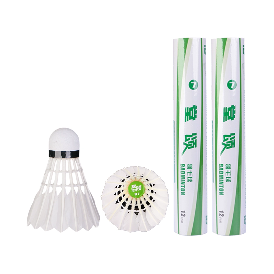 推荐商品：堂颂 耐打 飞行稳定 娱乐 稳定王 室内外 性价比高 训练 鸭毛 羽毛球