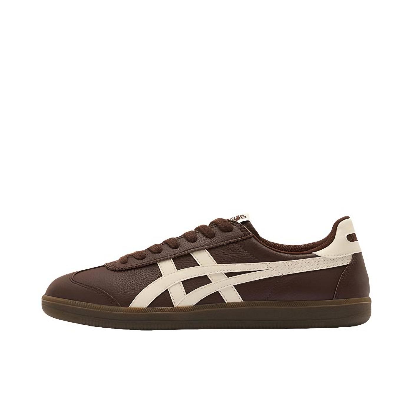 推荐商品：Onitsuka Tiger Tokuten 德训鞋 板鞋 防滑耐磨舒适减震织物复古百搭一脚蹬 棕色/米色