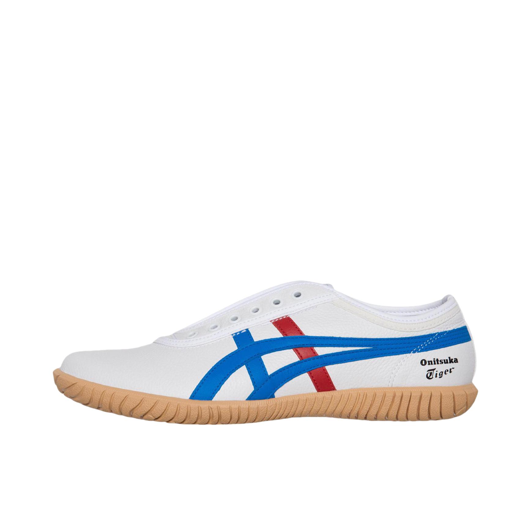 推荐商品：Onitsuka Tiger Tsunahiki Slip-on 复古 舒适轻便 休闲鞋 白色