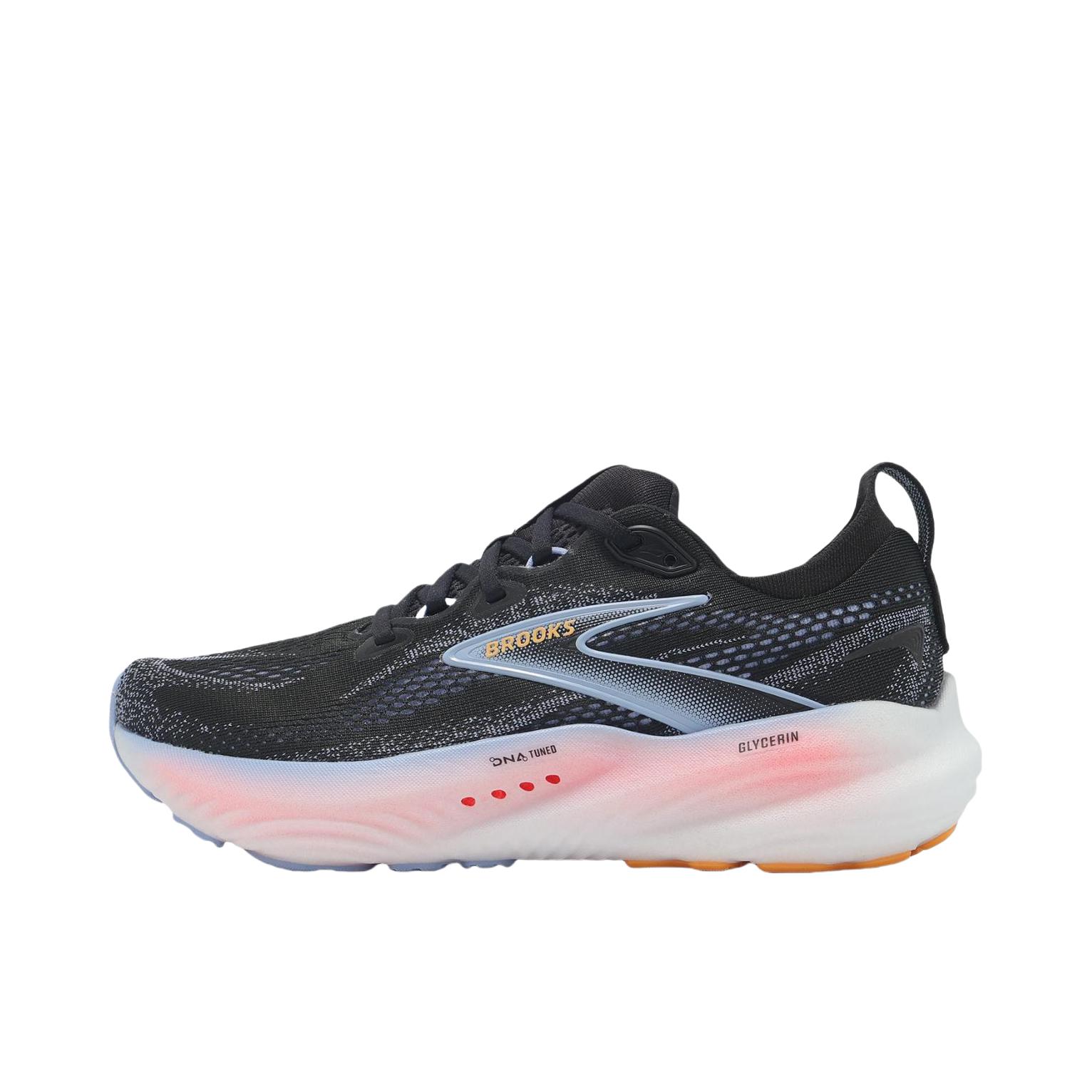 推荐商品：Brooks/布鲁克斯  Glycerin 22  甘油 22  减震透气 支撑 长跑  跑鞋 B宽/女款/黑色/紫色