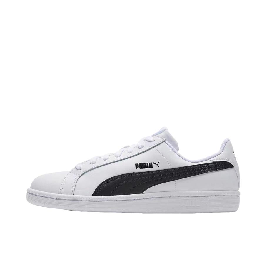 推荐商品：Puma/彪马 Smash 板鞋 防滑耐磨轻便透气休闲复古运动情侣 Black/White 纯白色/黑色