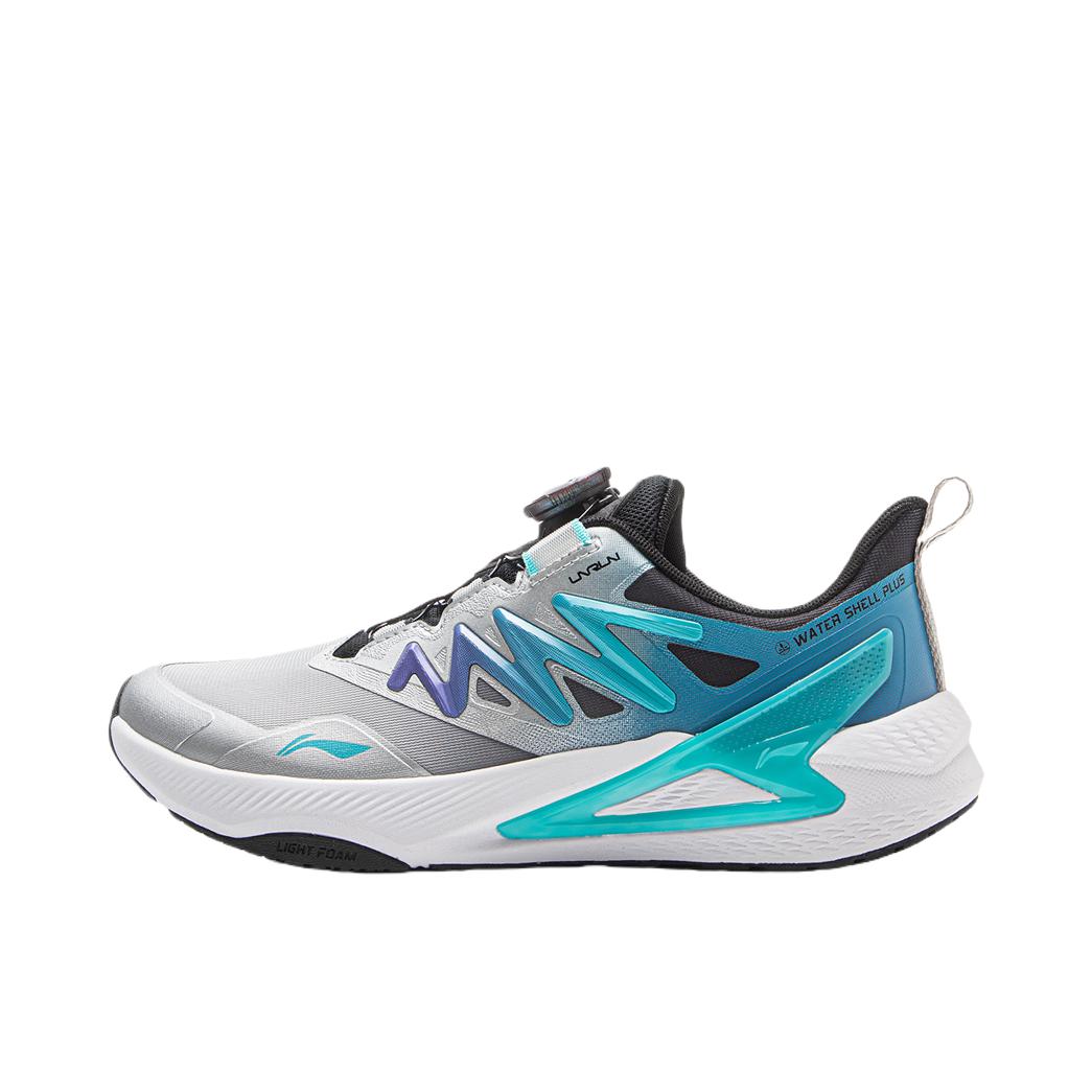 推荐商品：李宁 织雀 2 SHIELD 运动鞋儿童 低帮防滑舒适透气 大童/银色/静灰色/黑色