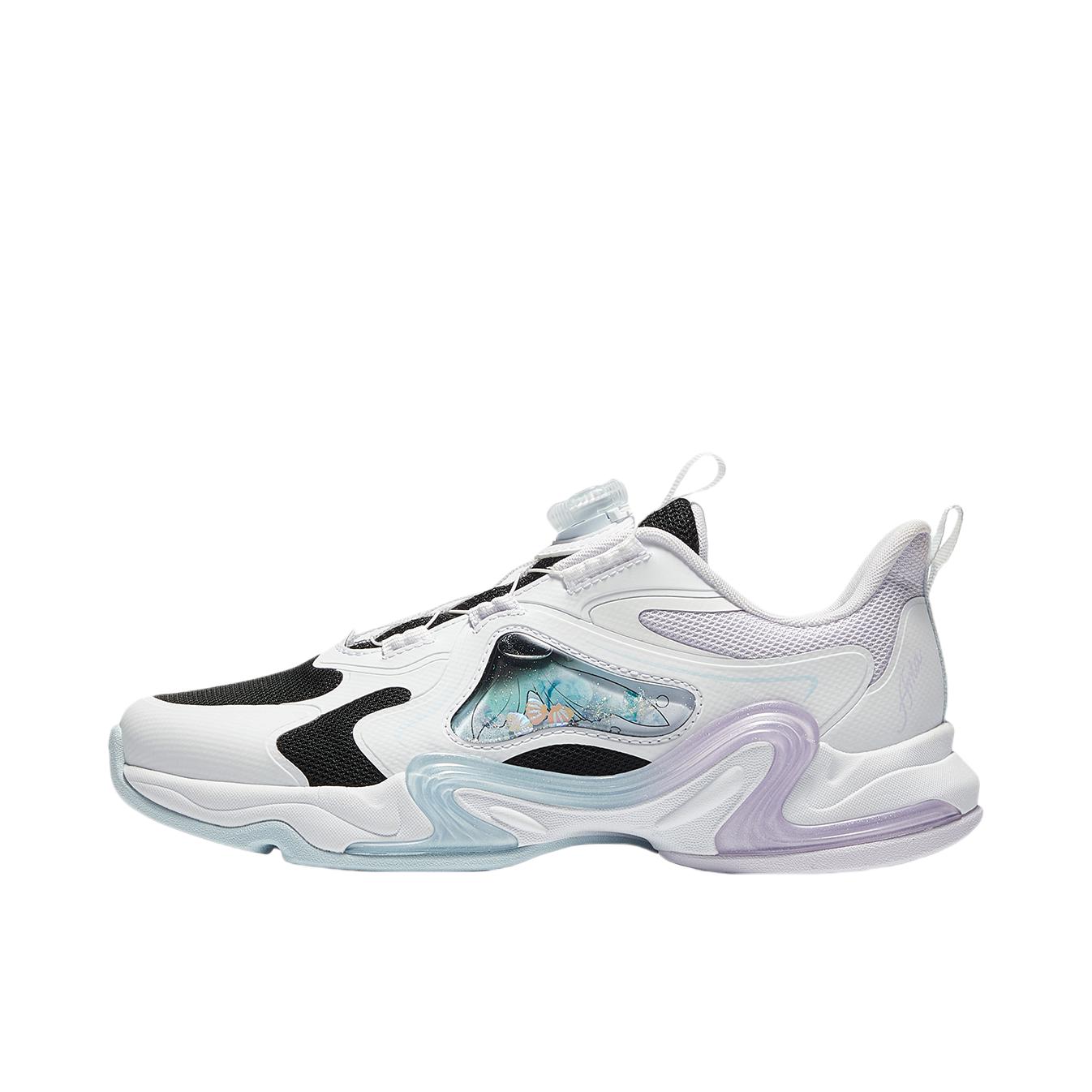 推荐商品：安踏 运动鞋儿童 防滑耐磨日常 322545521 大童/黑色/安踏白/迷雾紫