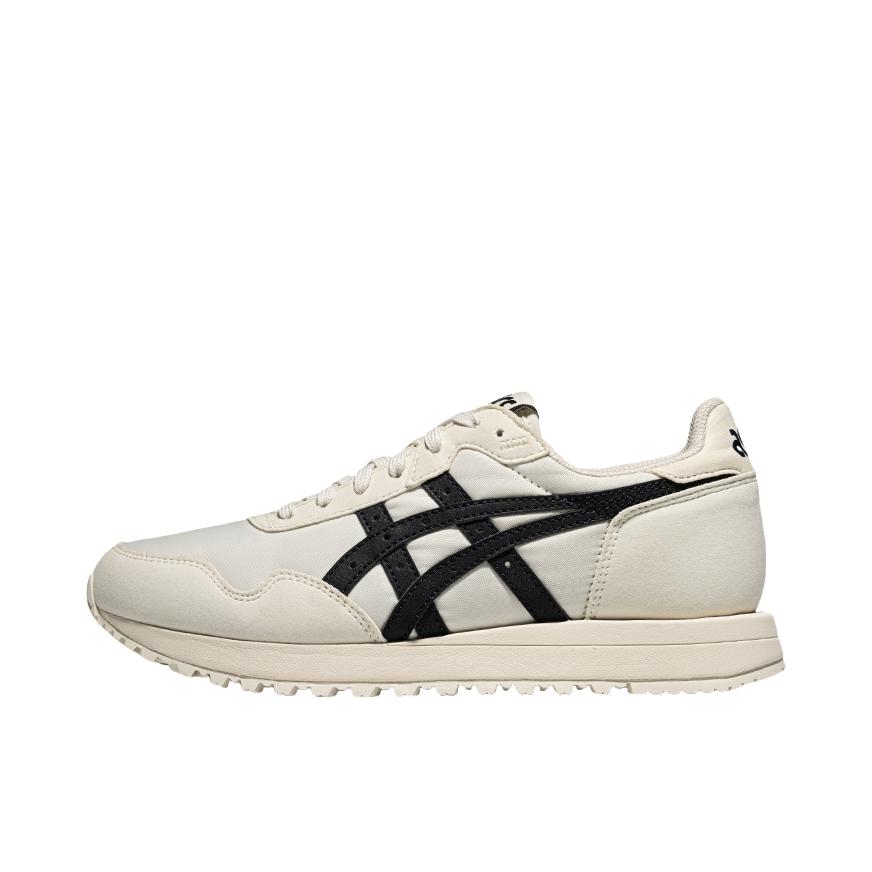 推荐商品：Asics/亚瑟士 Tiger Runner 2 跑鞋 耐磨减震舒适透气防滑百搭休闲时尚贴合 米色/黑色