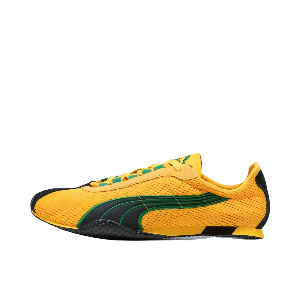 推荐商品：Puma/彪马 H-STREET 运动休闲鞋 网眼系带低帮田径千禧贴合薄底 荧光色/绿色