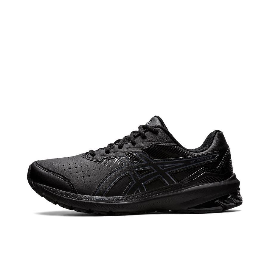 推荐商品：Asics/亚瑟士 GT-1000 2 舒适透气 缓震 防滑耐磨 休闲运动 回弹 跑鞋 4E/宽楦/极夜黑
