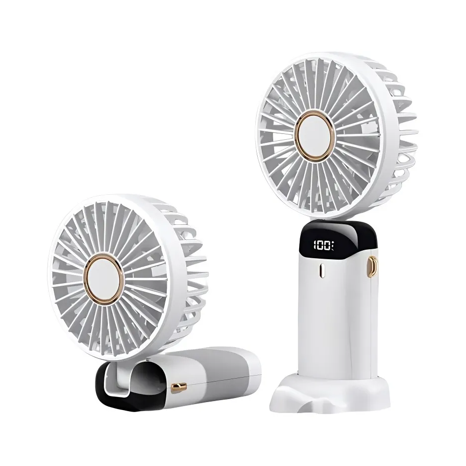 推荐商品：APEPALOG/猿配 手持电风扇 降温数显 制冷大风力