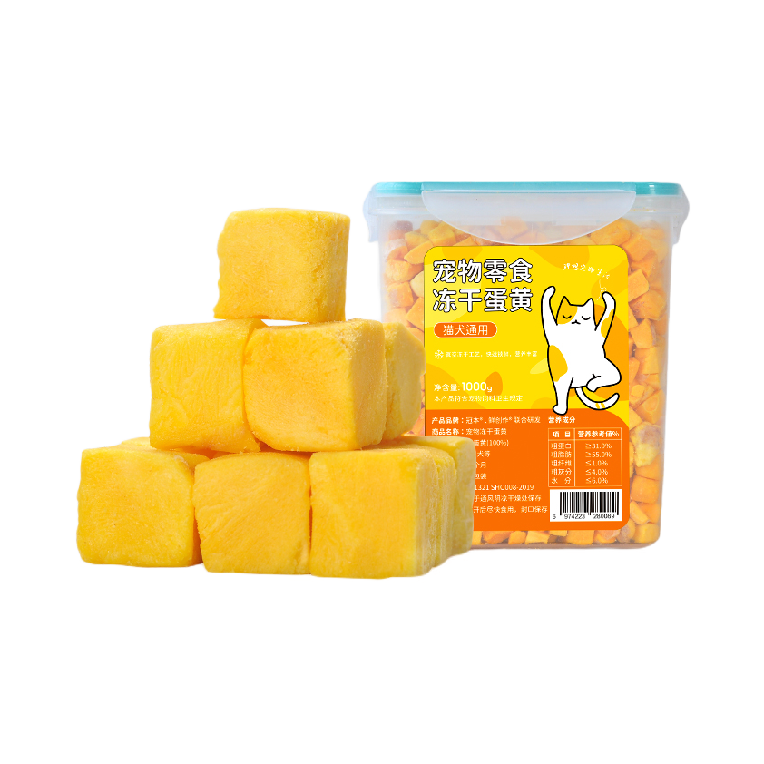 推荐商品：鲜创作 全价 猫犬通用冻干零食 营养美毛洁齿增肥