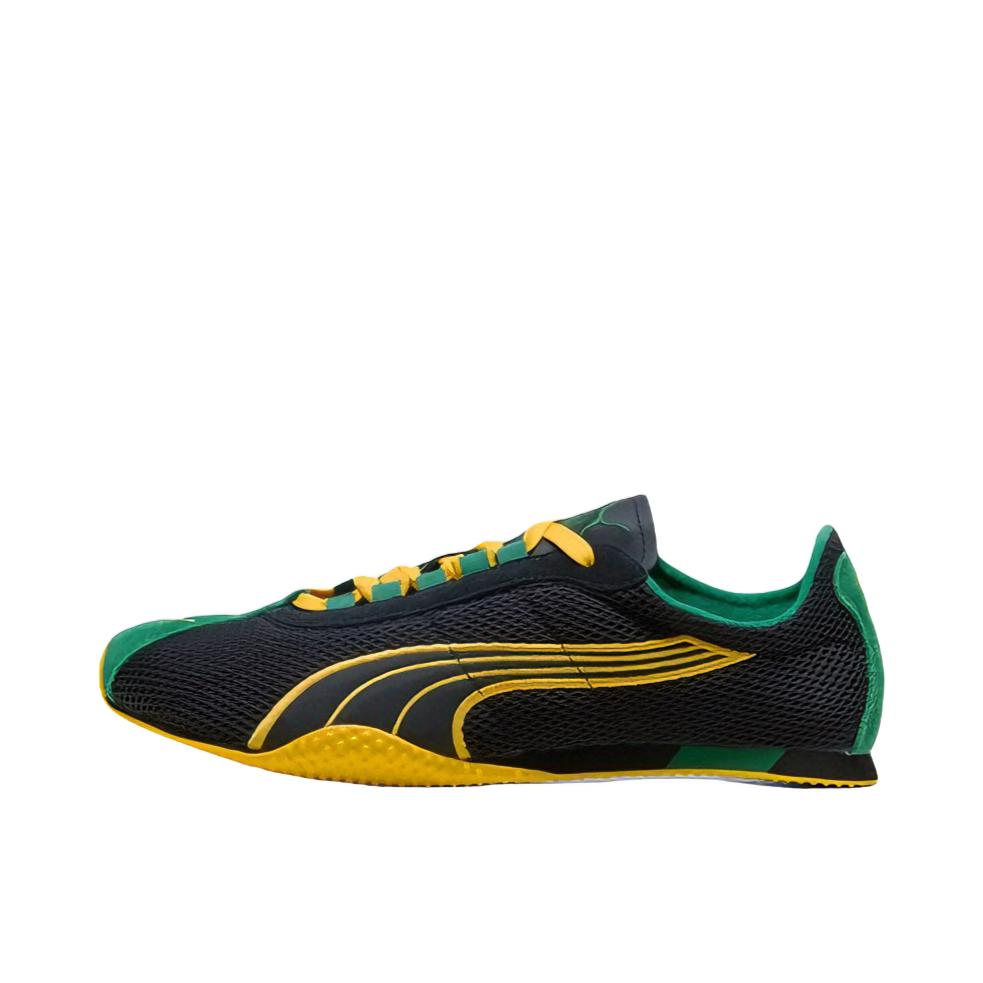 推荐商品：Puma/彪马 H-STREET 运动休闲鞋 网眼系带低帮田径千禧贴合薄底 黑色/荧光色