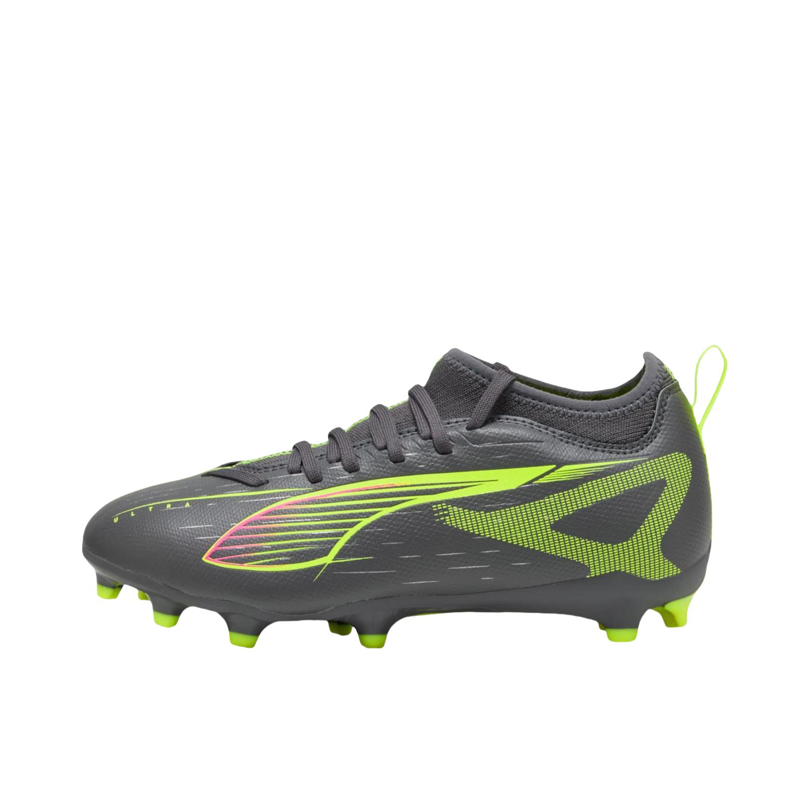 推荐商品：Puma/彪马 Ultra 5 MATCH Forever FG/AG 防滑 耐磨 钉鞋 舒适 足球鞋 大童/做旧银色/黄色