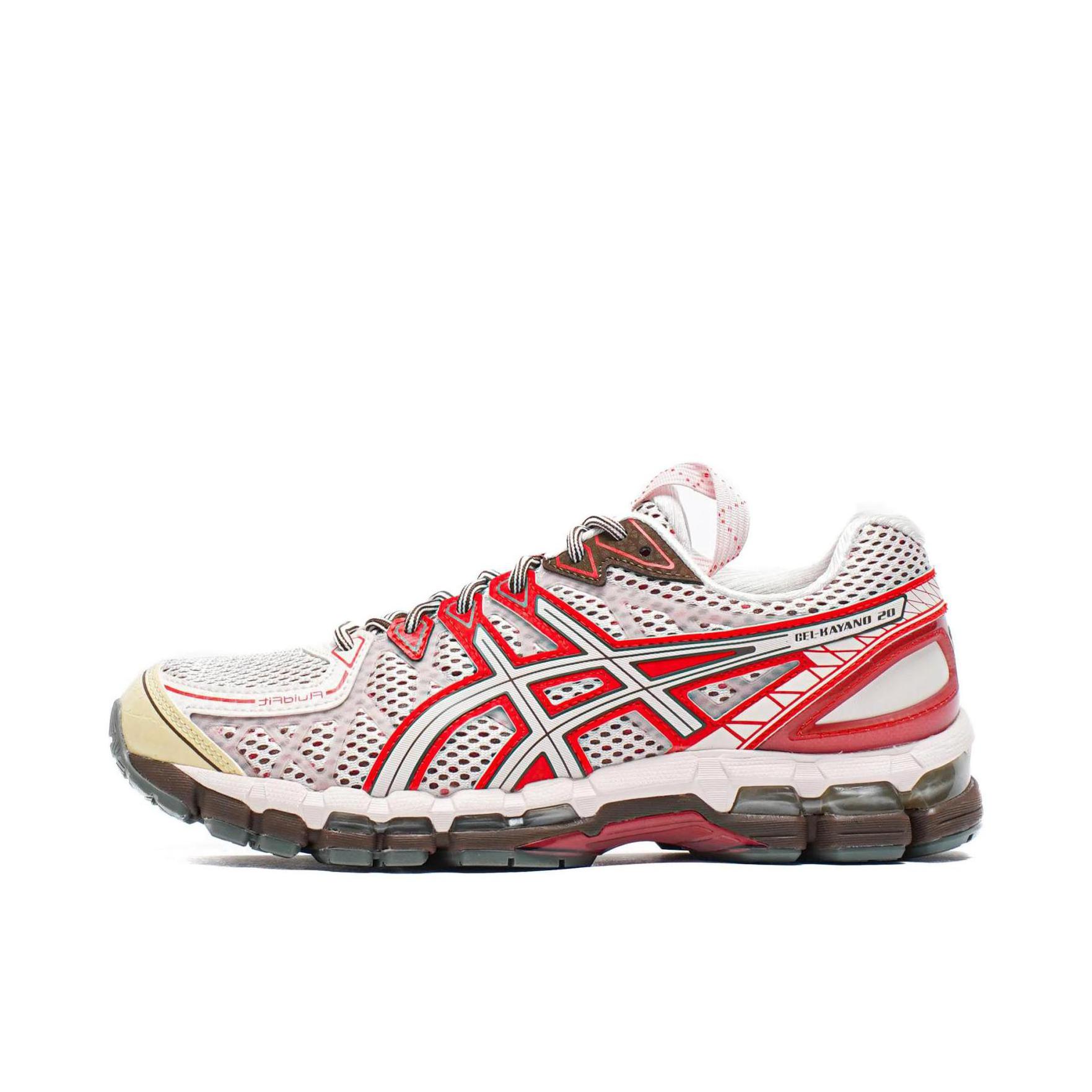 推荐商品：Asics/亚瑟士 GEL-Kayano 20 舒适减震 防滑耐磨 透气 复古 时尚潮流 轻便 网布 跑鞋 KIKO KOSTADINOV联名/粉色/红色