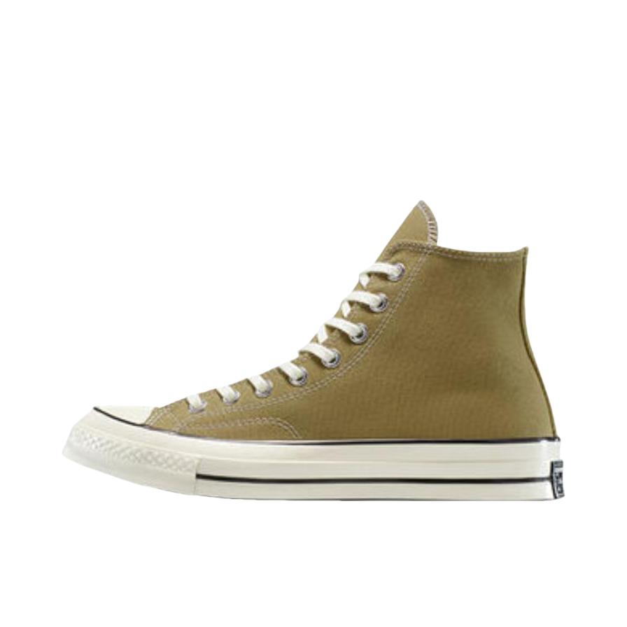 推荐商品：Converse/匡威 Chuck 70 帆布鞋 防滑耐磨薄底轻便透气舒适百搭复古时尚贴合圆头流光风 草绿色