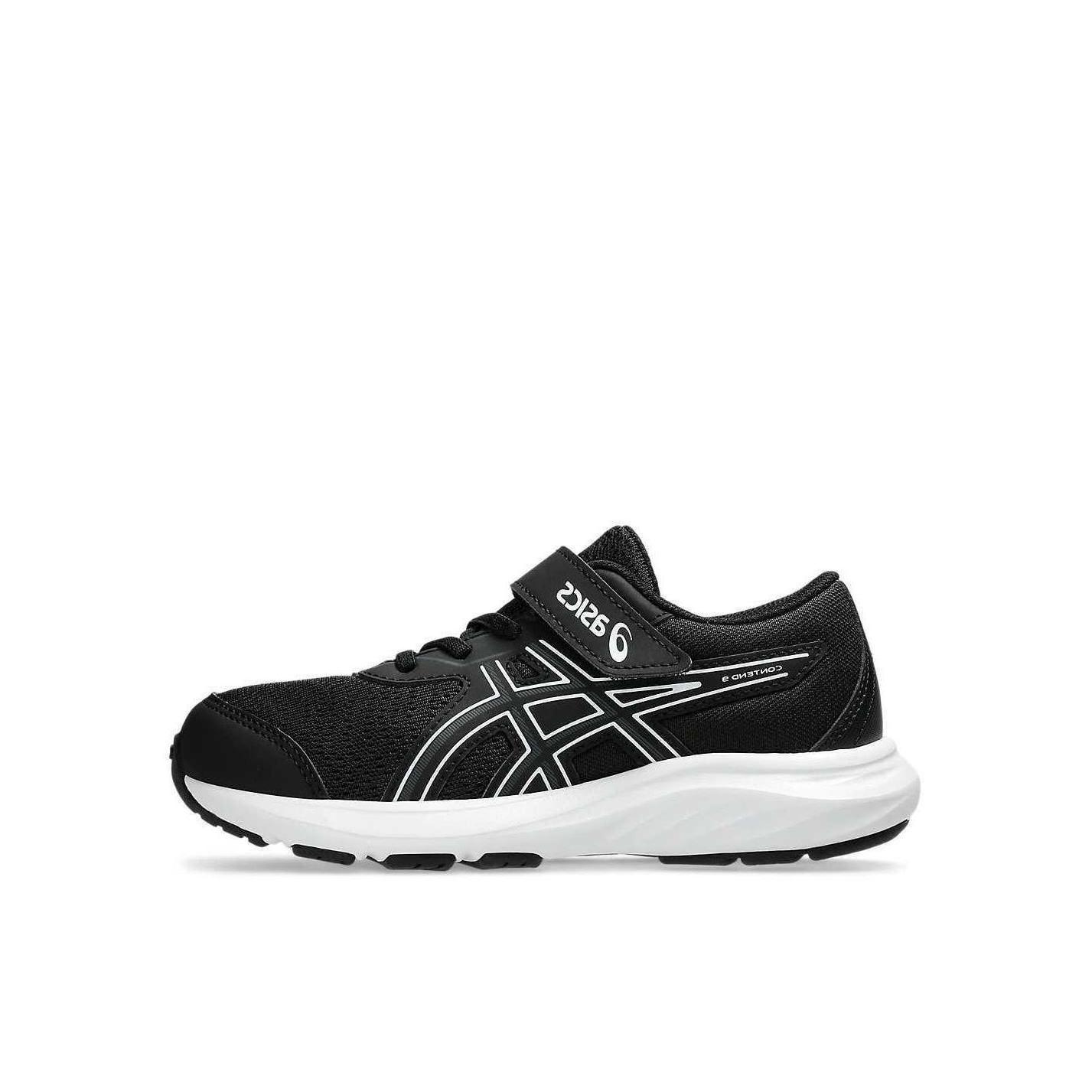 推荐商品：Asics/亚瑟士 Contend 9 透气 耐磨 舒适 运动鞋儿童 小童/深黑色 