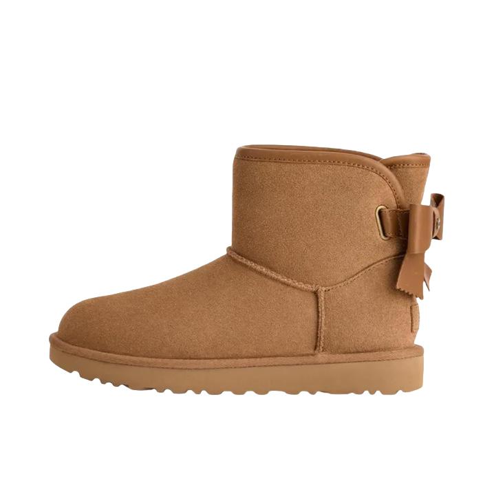 推荐商品：UGG Classic Bailey 经典贝莉 圆头 加绒 雪地靴 短筒/栗色