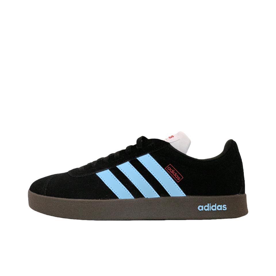 推荐商品：【定制球鞋】Adidas neo VL Court 2.0 德训鞋 板鞋 复古轻便耐磨芭蕾风甜美文艺抗冲击性防水 瀑布