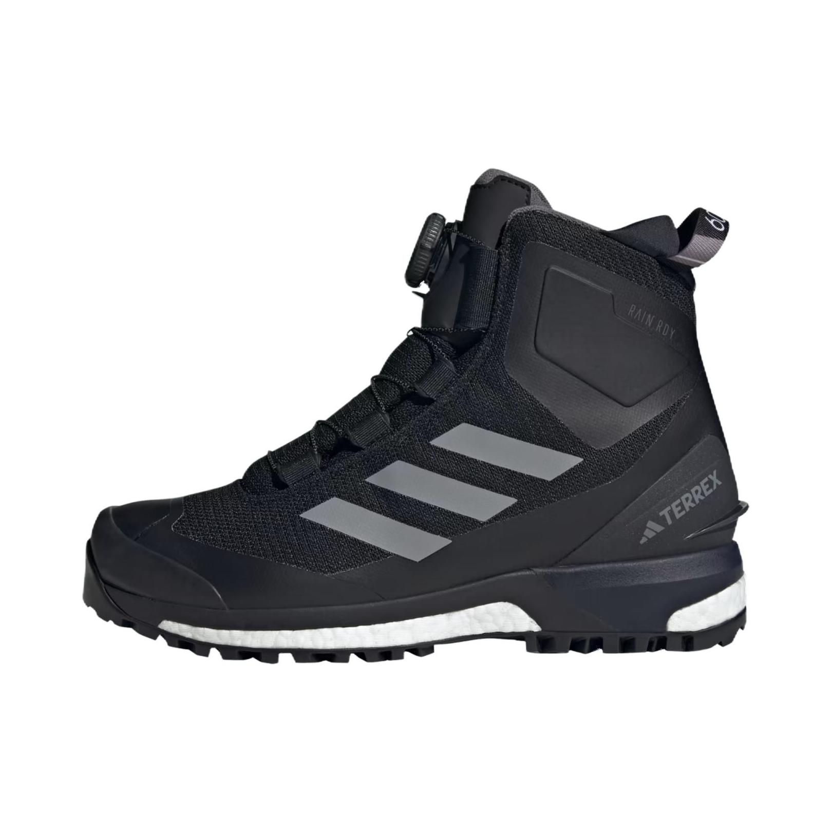 推荐商品：adidas Terrex Conrax Boa Rain Rdy 防水 防滑 户外 徒步鞋 黑色