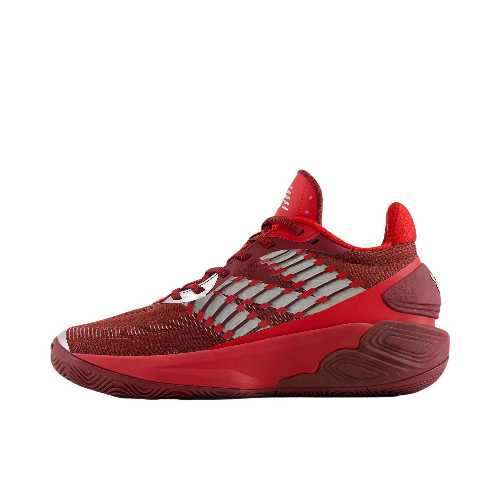 推荐商品：New Balance TWO WXY V5 篮球鞋 防滑耐磨舒适支撑百搭 D宽/红色/银色