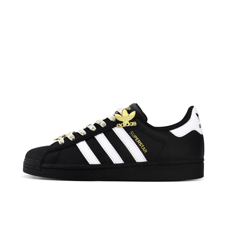 推荐商品：【定制球鞋】 adidas Originals Superstar 板鞋 防踢减震防滑耐磨百搭潮流时尚合成革贝壳头 金夕阳