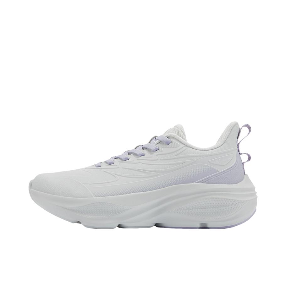 推荐商品：361度 星云 跑鞋 百搭简约运动减震加绒加毛防泼水防寒加棉 加绒款/女款/南极灰/浅灰紫