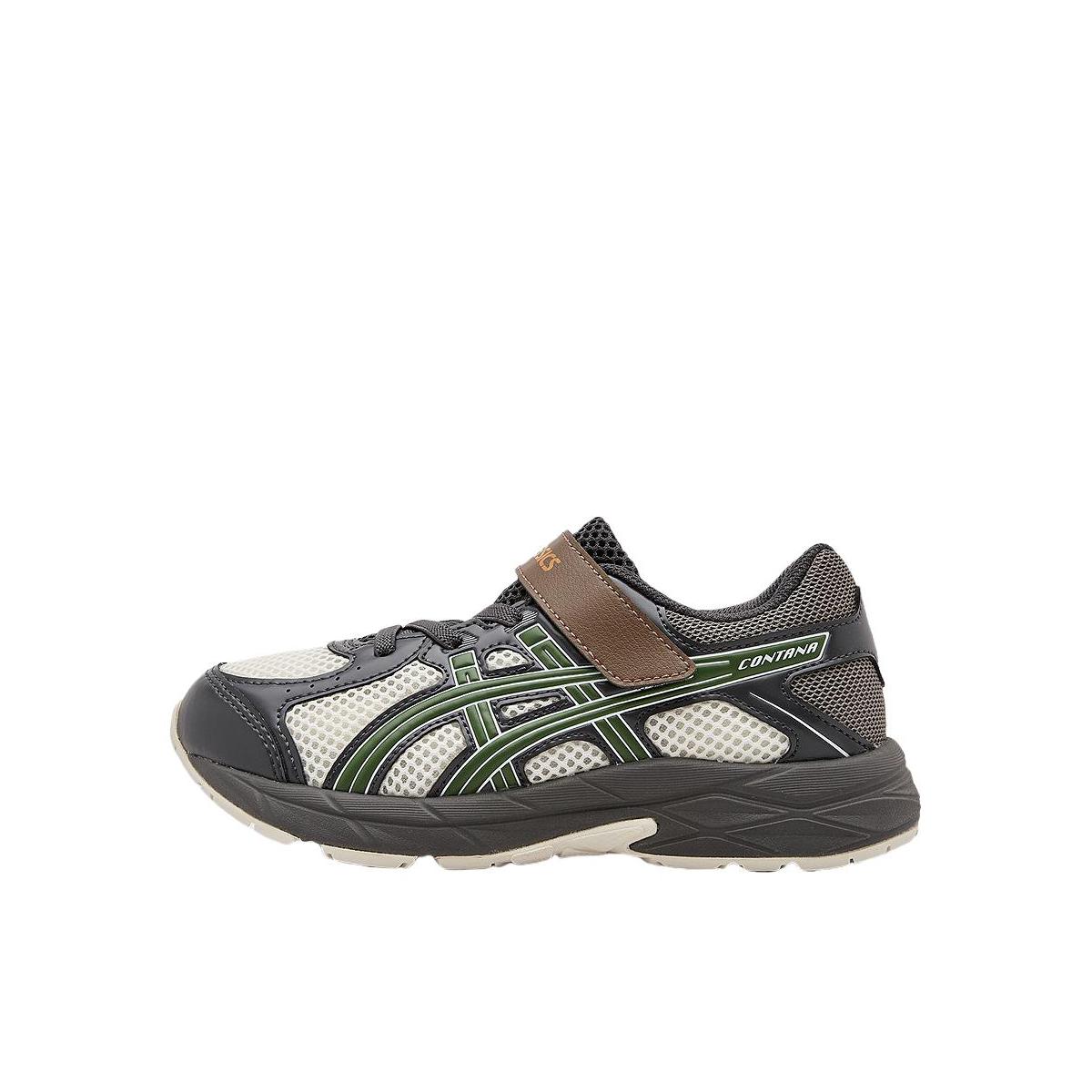 推荐商品：Asics/亚瑟士 缓冲 耐磨 中底 运动鞋儿童 1014A356 小童/灰色/棕色
