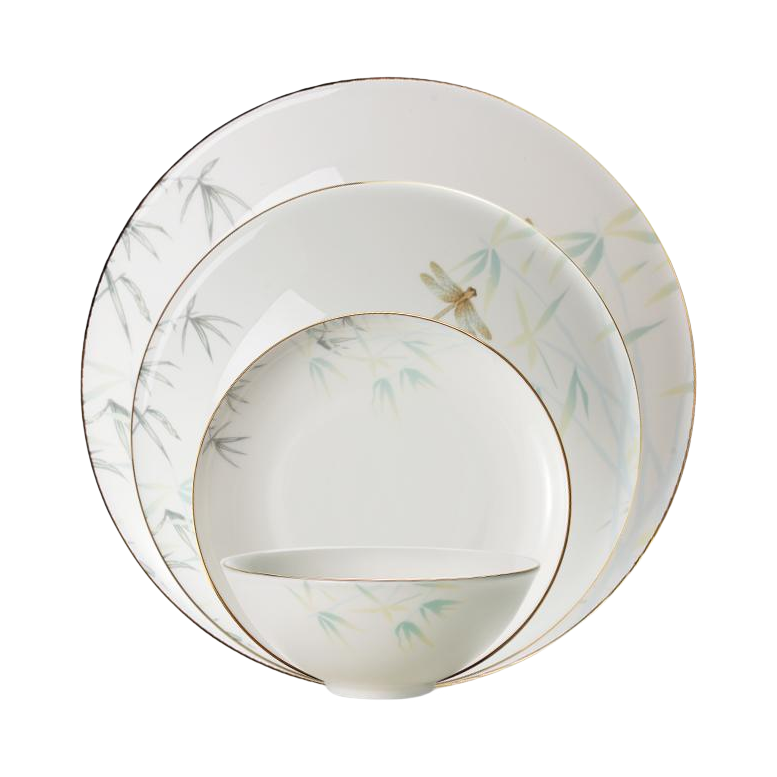 推荐商品：HG/华光 45%骨粉添加量骨质瓷 釉中彩餐具套装 HG20190911