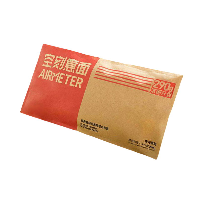 推荐商品：Airmeter/空刻 烛光系列 经典番茄肉酱味意大利面 袋装