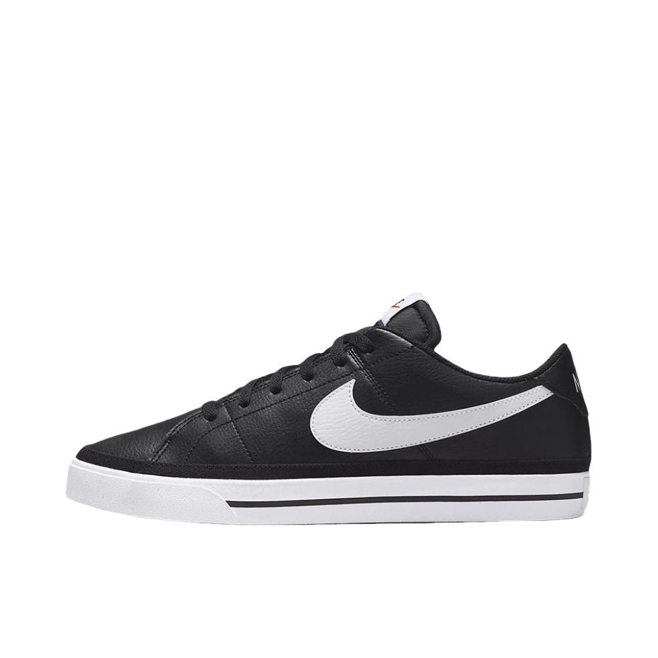 推荐商品：Nike Court Legacy 板鞋 复古舒适透气防滑耐磨休闲运动一脚蹬 熊猫/黑色/白色