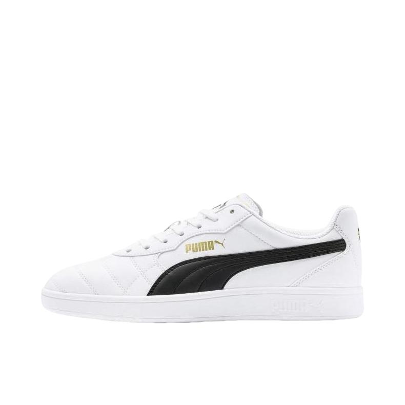 推荐商品：Puma/彪马 Smash 板鞋 防滑耐磨轻便透气休闲复古运动情侣 黑白金标