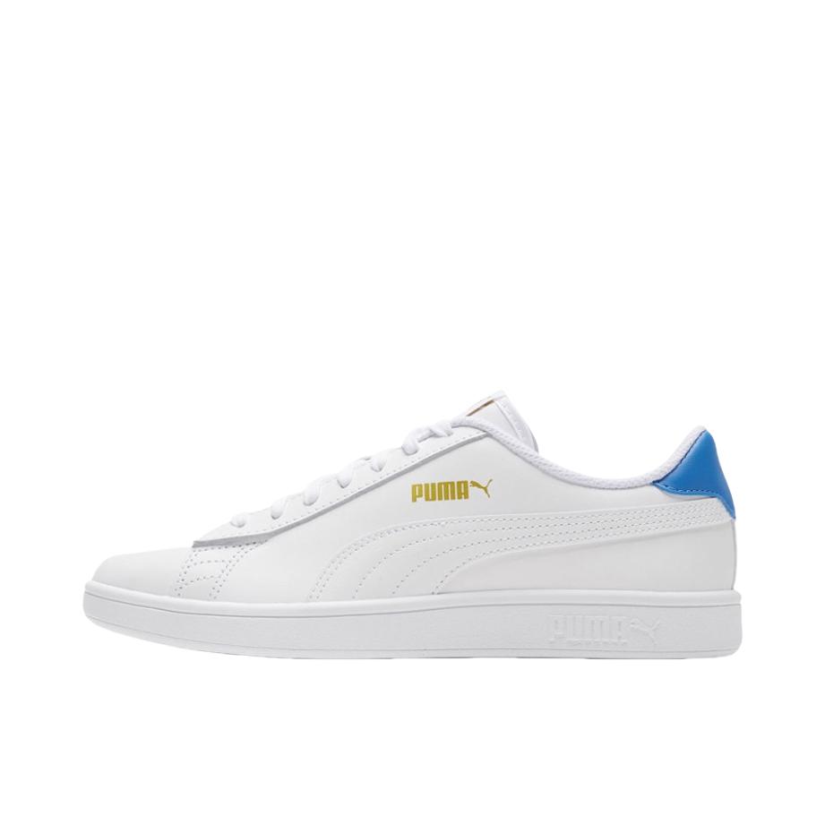 推荐商品：Puma/彪马 Smash 板鞋 防滑耐磨轻便透气休闲复古运动情侣 V2/白蓝