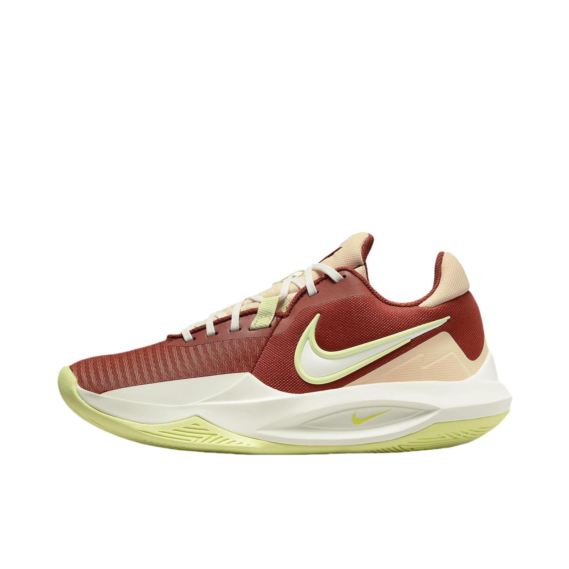 推荐商品：Nike Precision 6 精密6 篮球鞋 抗扭缓震防滑耐磨实战轻盈训练 红色/白色/绿色