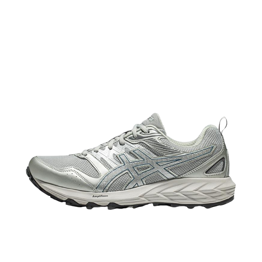 推荐商品：Asics/亚瑟士 Gel-Sonoma CN 抓地 合成革 缓震轻便 防滑耐磨 舒适透气 回弹 稳定支撑 跑鞋 灰色/银灰色