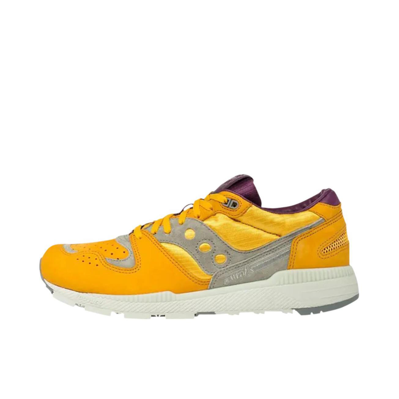 推荐商品：Saucony/索康尼 Azura 防滑耐磨 透气 轻量缓震 复古百搭 网布 织物 合成革 跑鞋 黄色