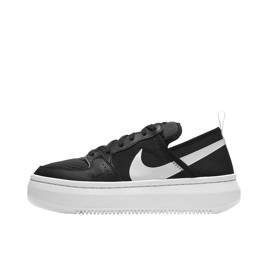 推荐商品：Nike Court Vision 1 Alta 板鞋 缓震舒适轻便耐磨厚底增高 熊猫/白色/黑色