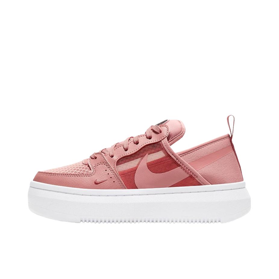 推荐商品：Nike Court Vision 1 Alta 板鞋 缓震舒适轻便耐磨厚底增高 女款/粉红