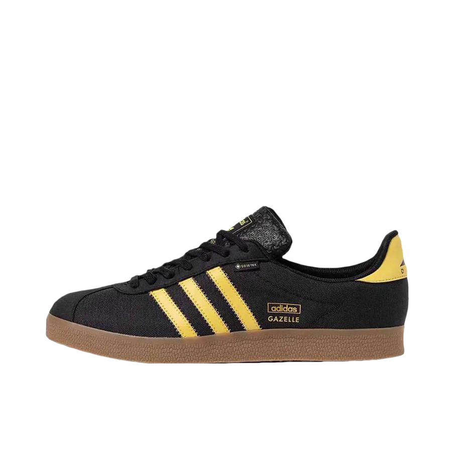 推荐商品：adidas Originals Gazelle T头鞋 德训鞋 板鞋 轻便复古薄底舒适百搭减震耐磨贴合圆头 DCDT联名/黑色/柠檬黄
