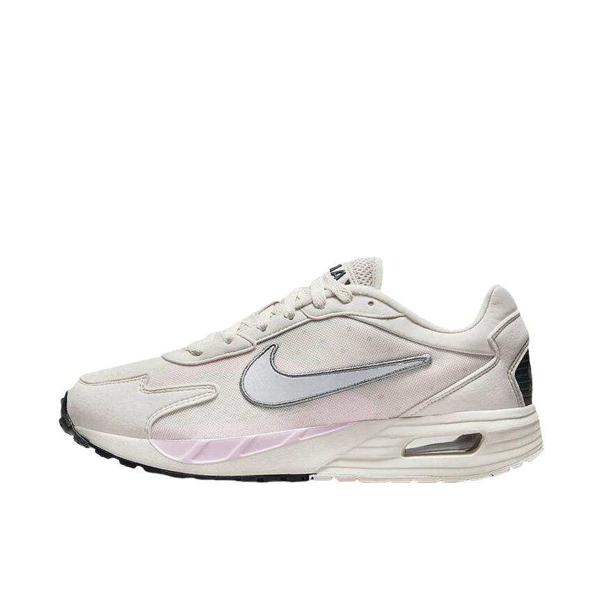 推荐商品：Nike Air Max Solo 运动休闲鞋 训练舒适轻便网面透气缓震耐磨支撑复古抓地 女款/白色/紫色