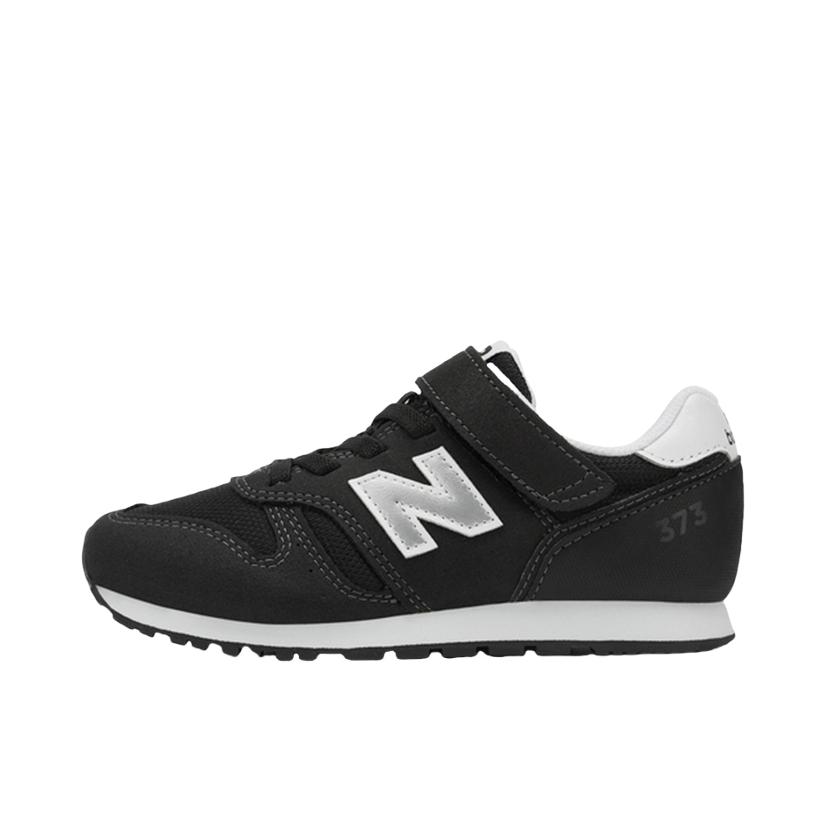 推荐商品：New Balance 373 网面透气 防滑耐磨 舒适软底 休闲百搭 魔术贴 防踢 运动鞋儿童 大童/黑色 