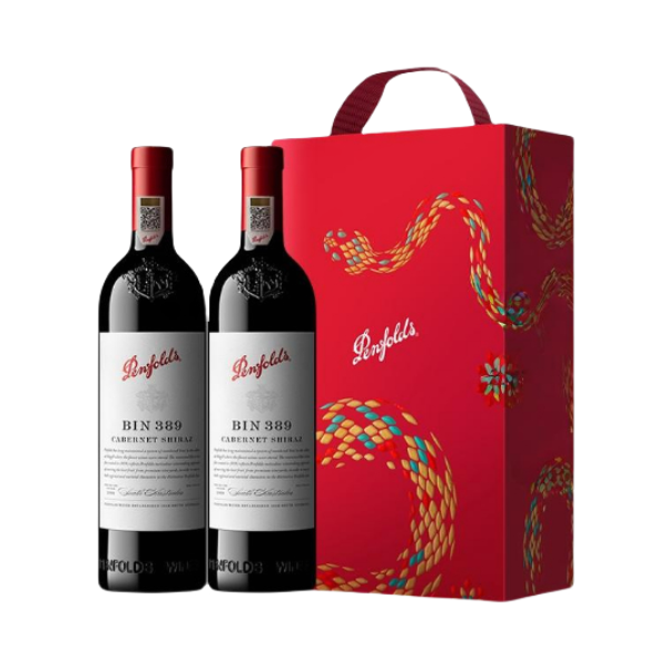 推荐商品：Penfolds/奔富 BIN389 赤霞珠设拉子 750ml 14.5%vol 干红葡萄酒 礼盒装