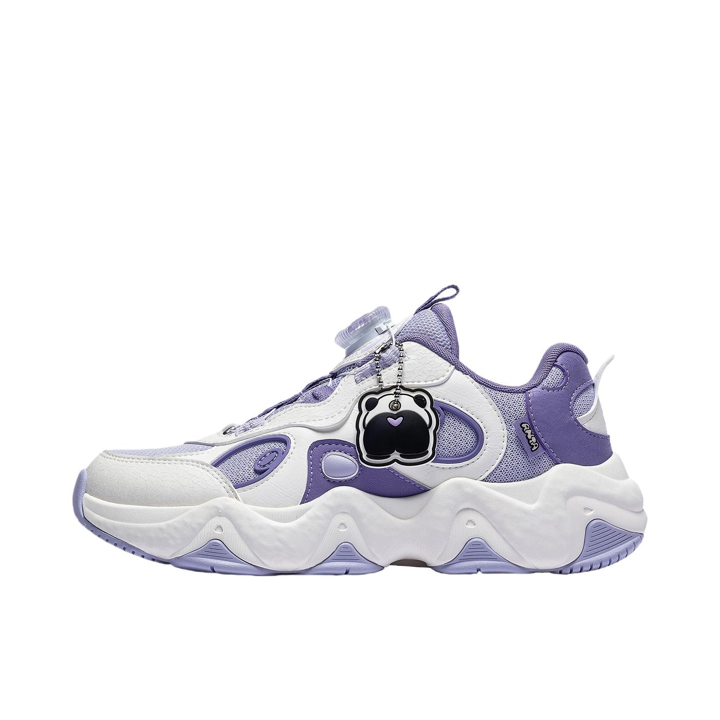 推荐商品：安踏 运动鞋儿童 防滑耐磨百搭 322548803 大童/薄雾浅紫/象牙白/质釉紫