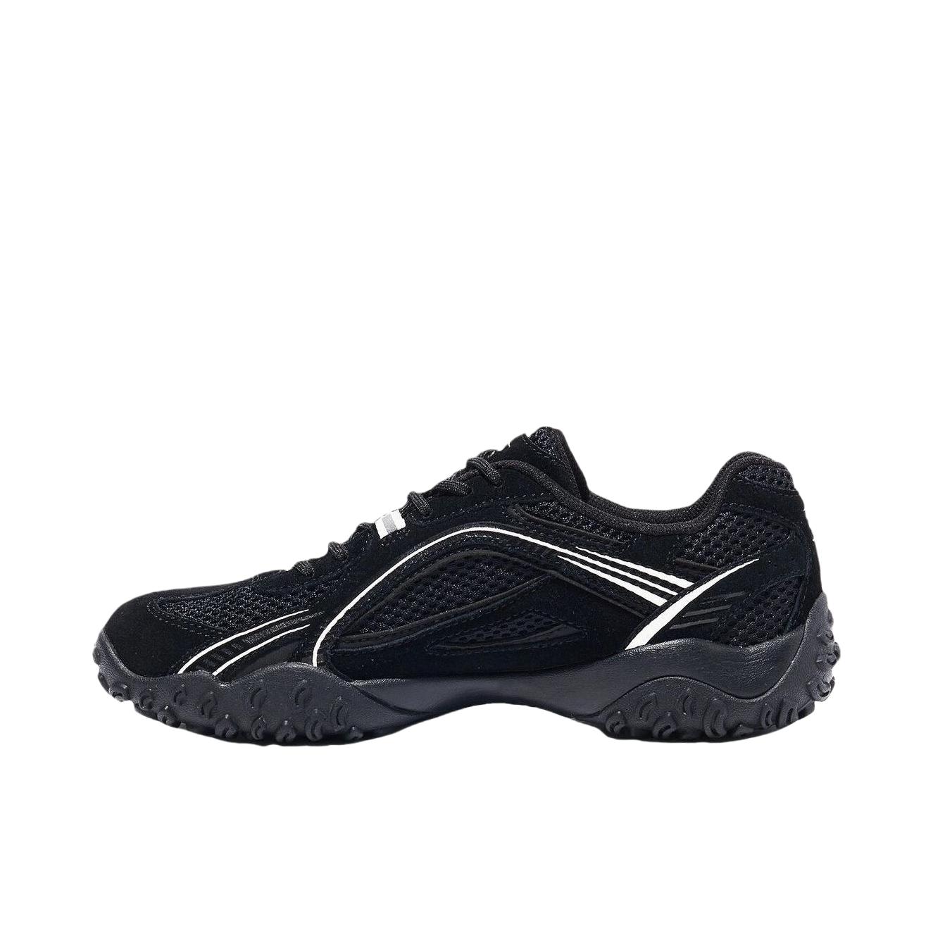 推荐商品：FILA/斐乐 Echape LX 运动休闲鞋 百搭圆头厚底橡胶 黑色