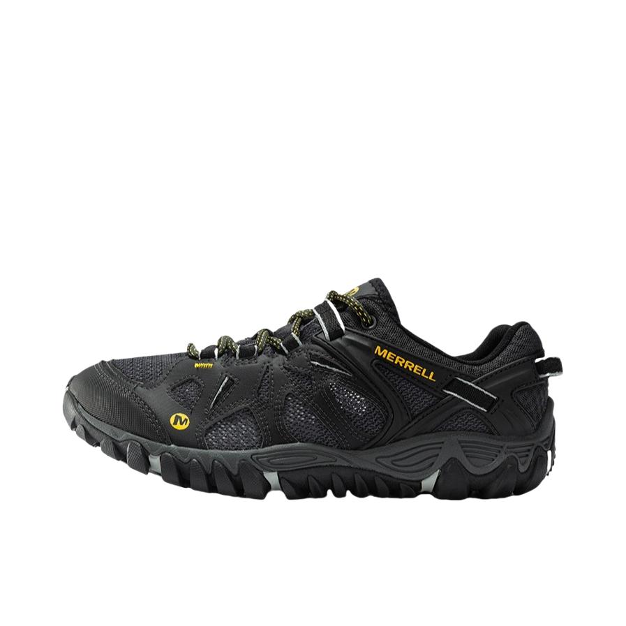 推荐商品：Merrell/迈乐 All Out Blaze 耐磨防滑 网布 织物 抓地 防水 涉水 运动透气 户外鞋 溯溪鞋 黑色