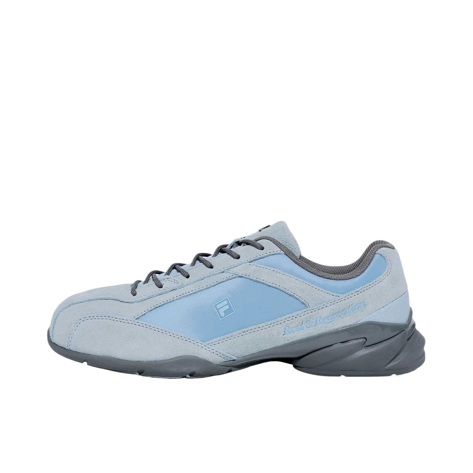 推荐商品：FILA/斐乐 Ritmo 运动休闲鞋 柔软低帮圆头平跟 蓝色