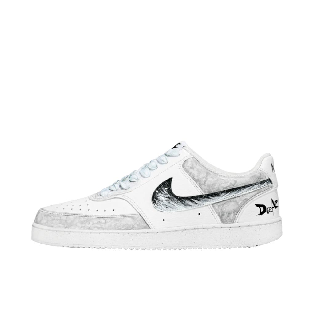 推荐商品：【定制球鞋】 Nike Court Vision 1 板鞋 防水美式简约防滑减震复古 边际魅影
