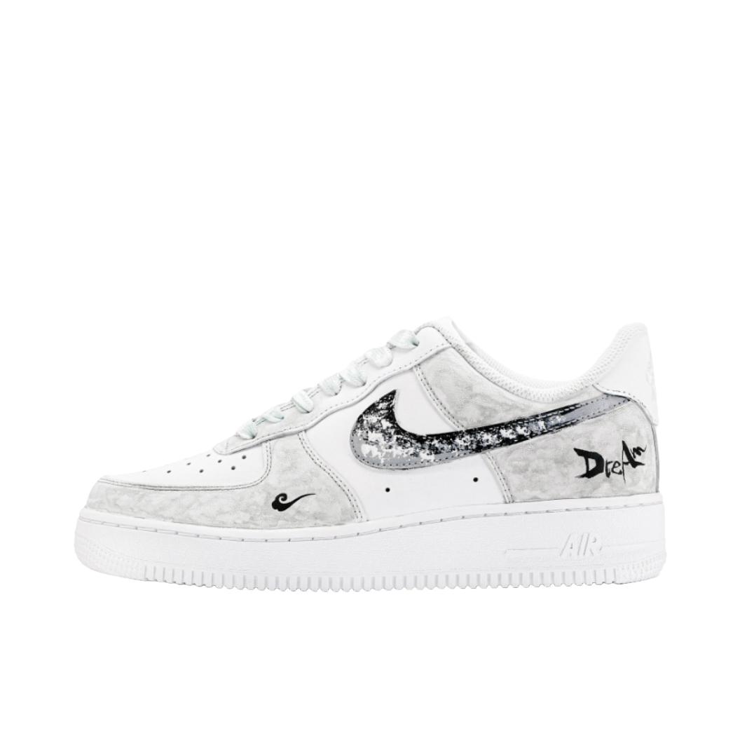 推荐商品：【定制款】 Nike Air Force 1 板鞋 防滑减震耐磨低帮增高 烟波飘渺