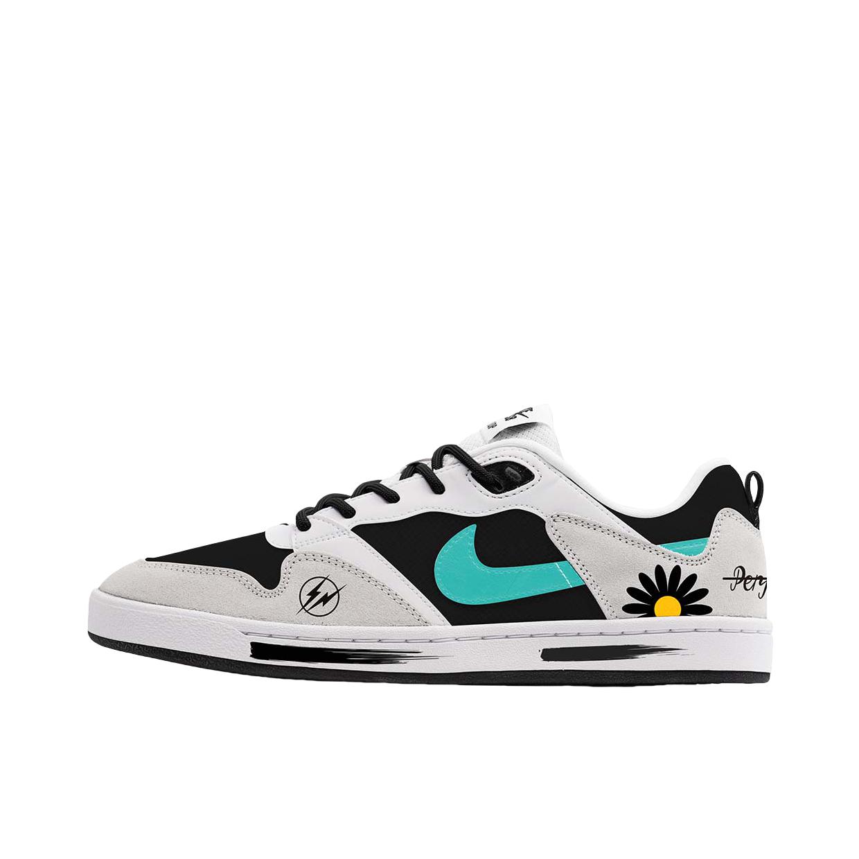 推荐商品：【定制球鞋】 Nike SB Alleyoop 板鞋 金属防滑耐磨减震轻便低帮防水复古休闲潮流简约百搭 小雏菊